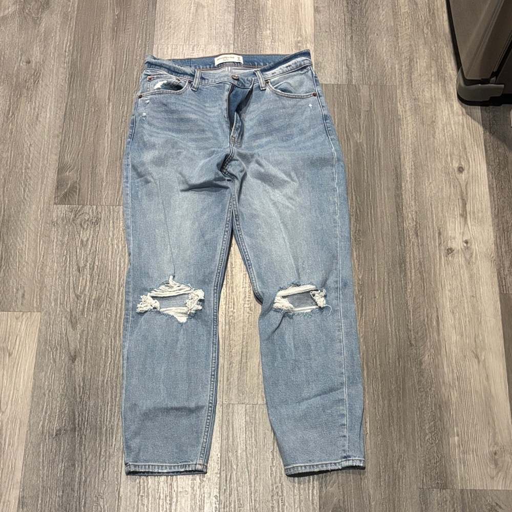 Abercrombie “The Mom” High Rise Jeans
